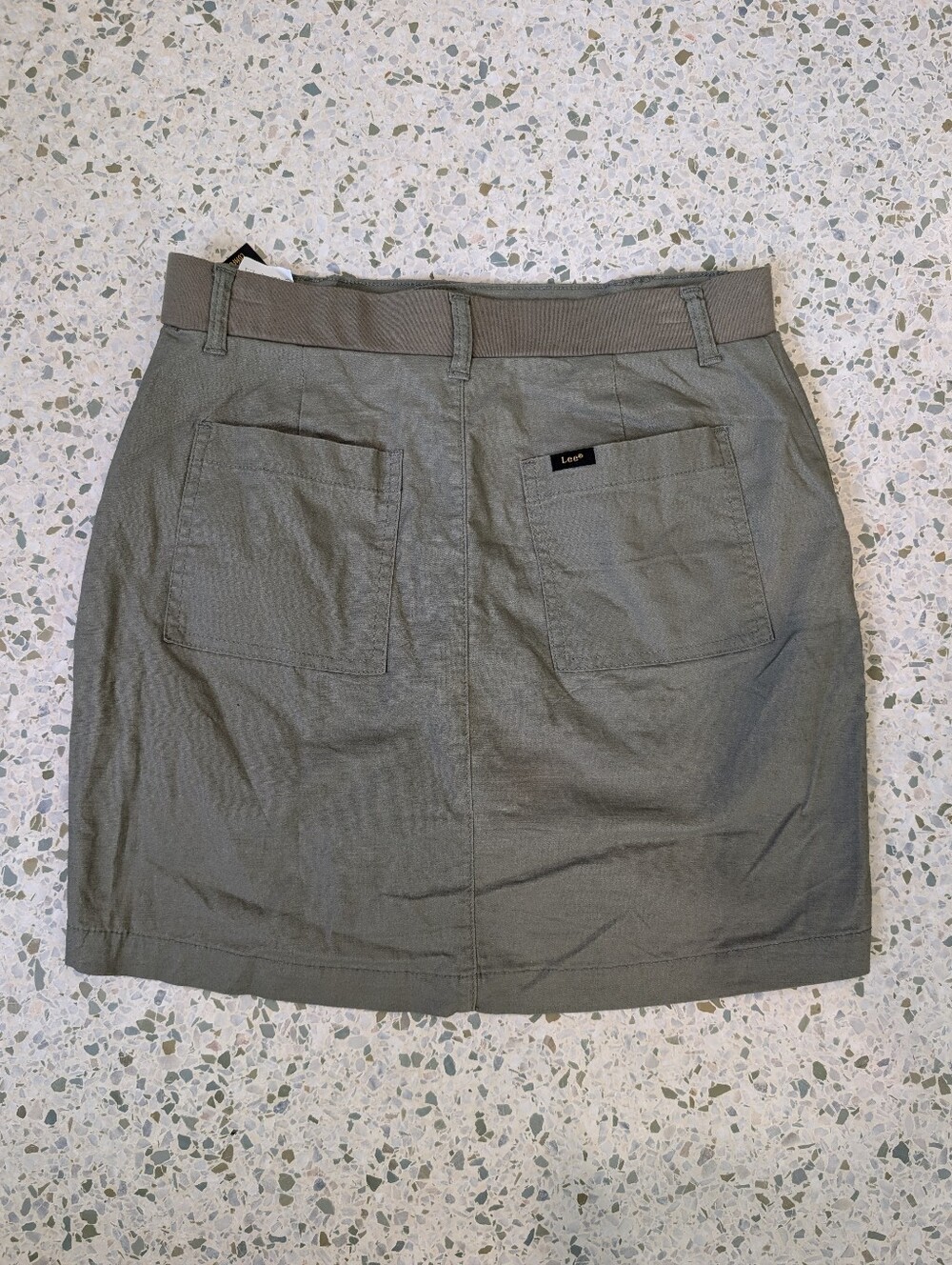 NWT Lee Olive Utility Pencil Skort - Picture 3 of 6